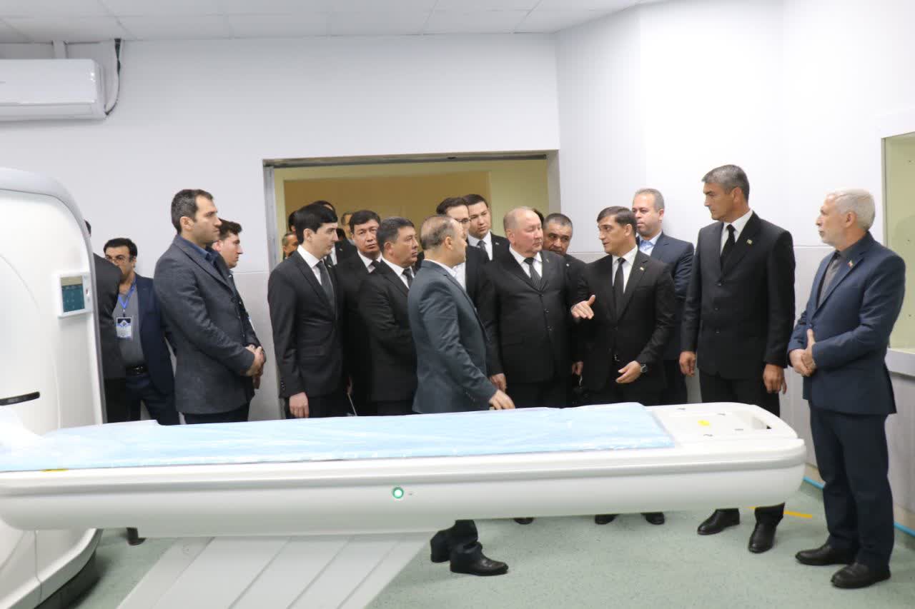 A delegation from Turkmenistan headed by the Governor of Ahal region visited Imam Hassan Hospital